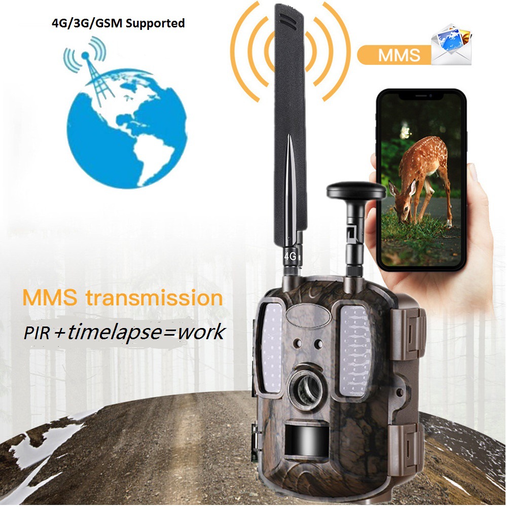 NEWCOM纽卡姆LTI700 12MP 4G网络高清野外红外狩猎相机带APP GPS定位照片视频彩信-3