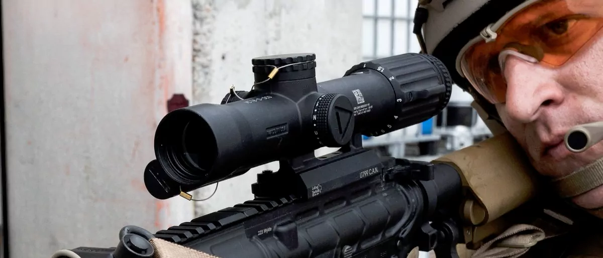 原装进口TRIJICON瞄准镜VCOG 1-8x28 前置光学瞄准器-1