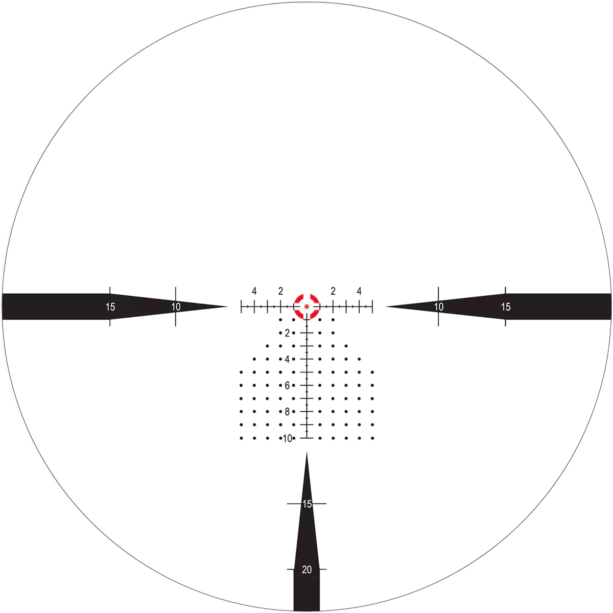 美国NIGHTFORCE ATACR 1-8x24 F1 白光瞄准镜 八倍镜-1