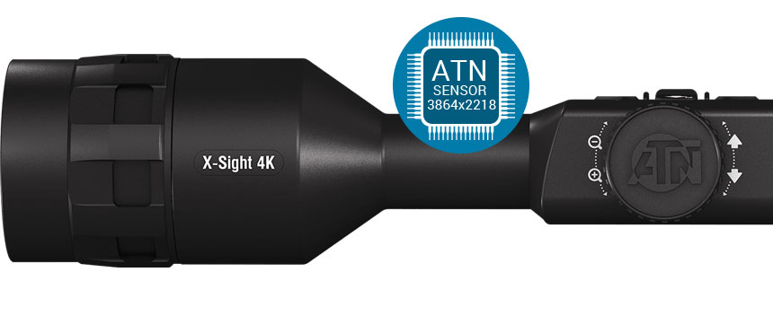 美国ATN X-SIGHT 4K PRO 3-14X 高清日夜两用夜视瞄准镜 WIFI GPS-1